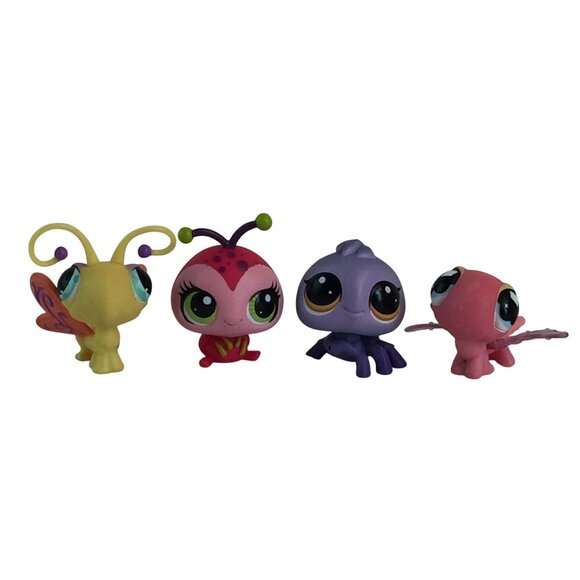 Littlest Pet Shop LPS 253 Lui Spider 3218 Ladybug 503 Dragonfly 497 Butterfly - Picture 1 of 11